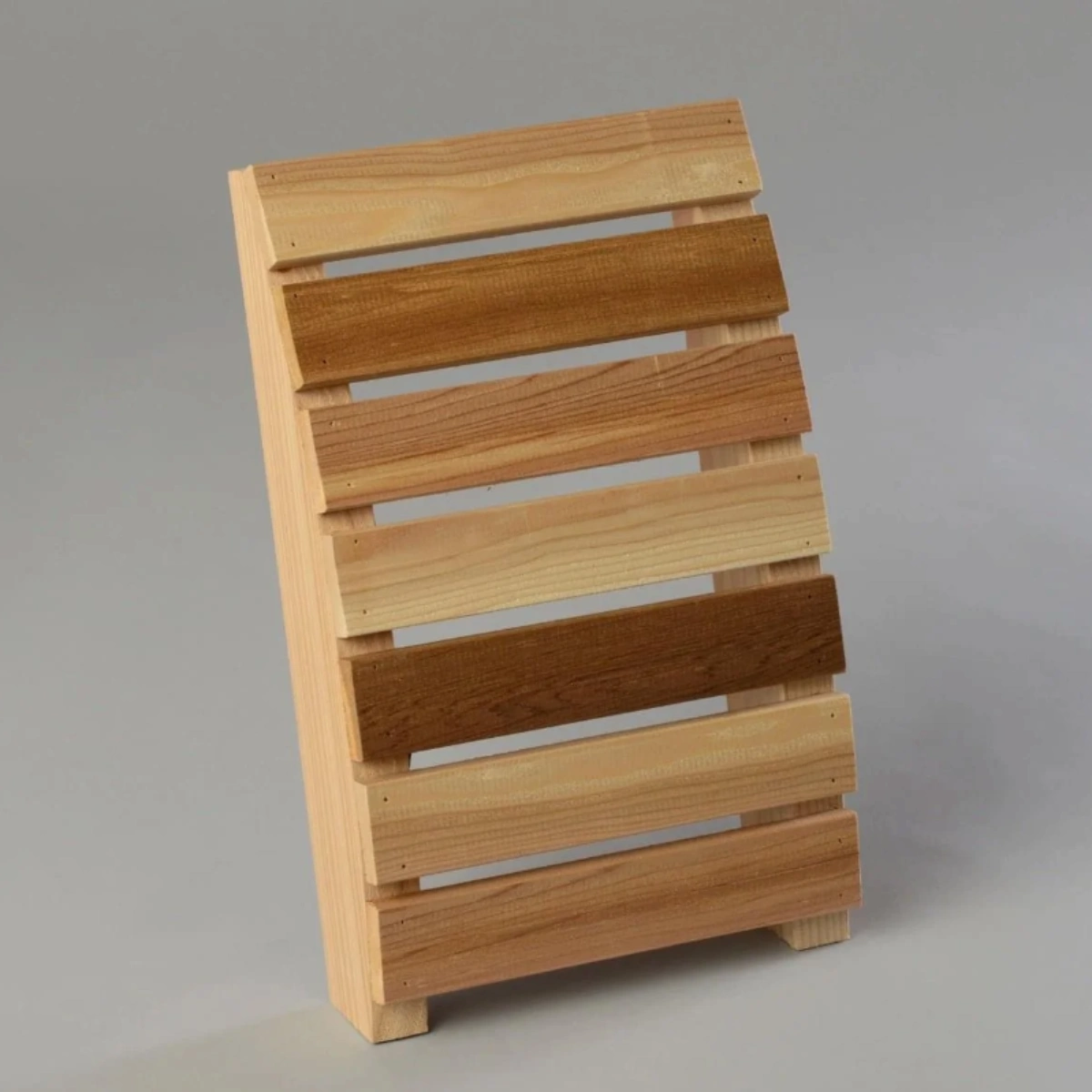 Almost Heaven Cedar Sauna Back Rest with curved red cedar slats