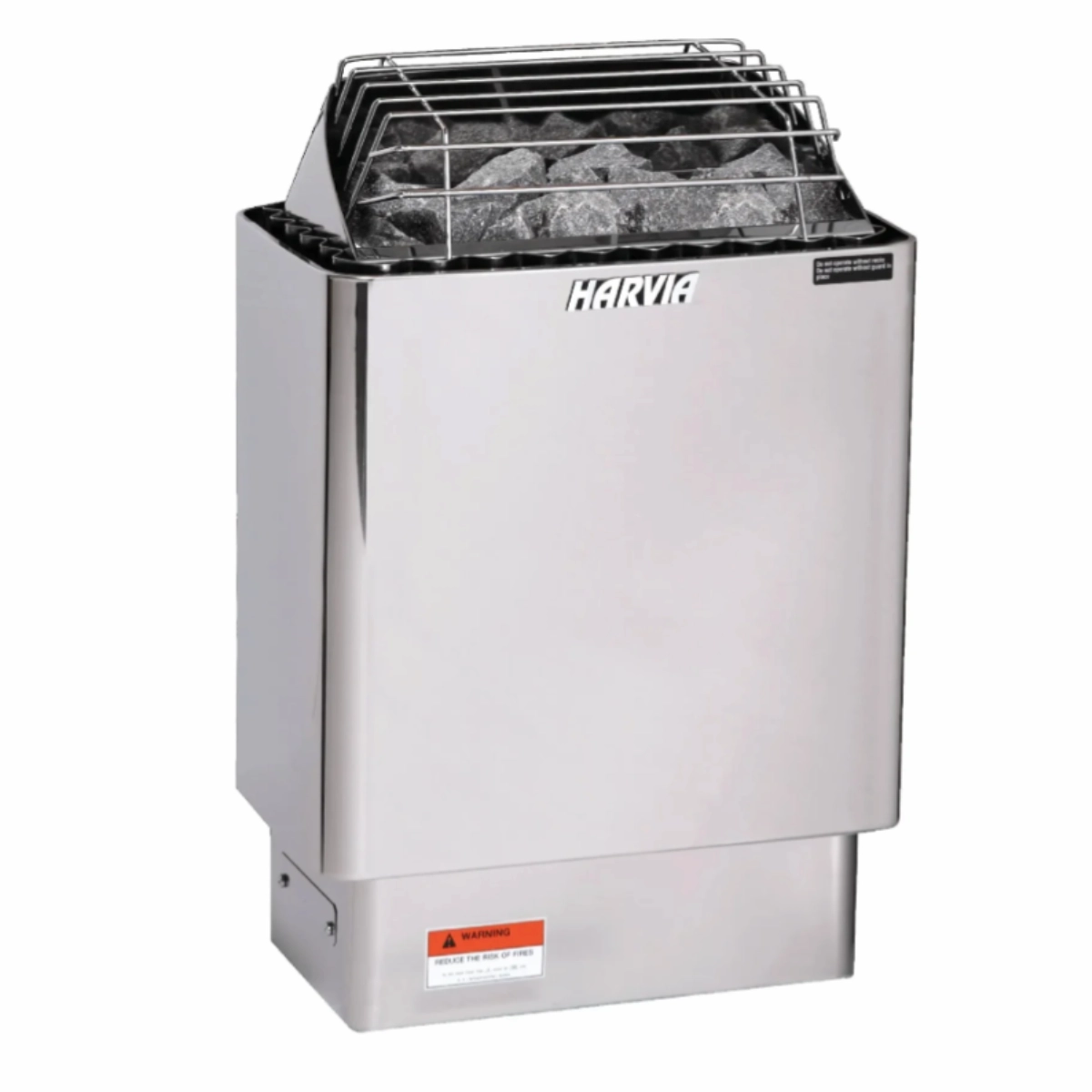 Harvia KIP Series electric sauna heater with sauna stones