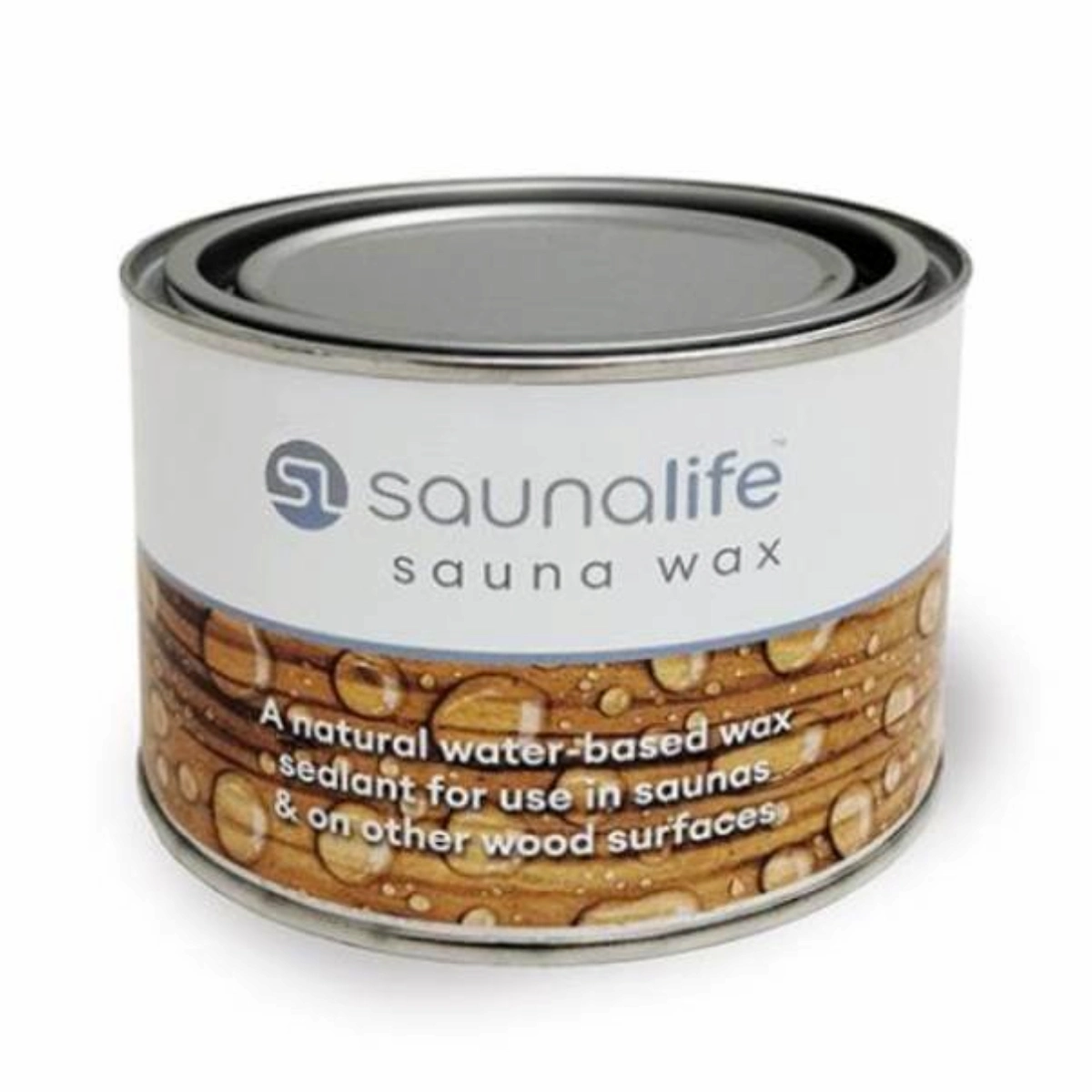 SaunaLife Sauna Wood Wax 15.2 oz for interior sauna wood protection