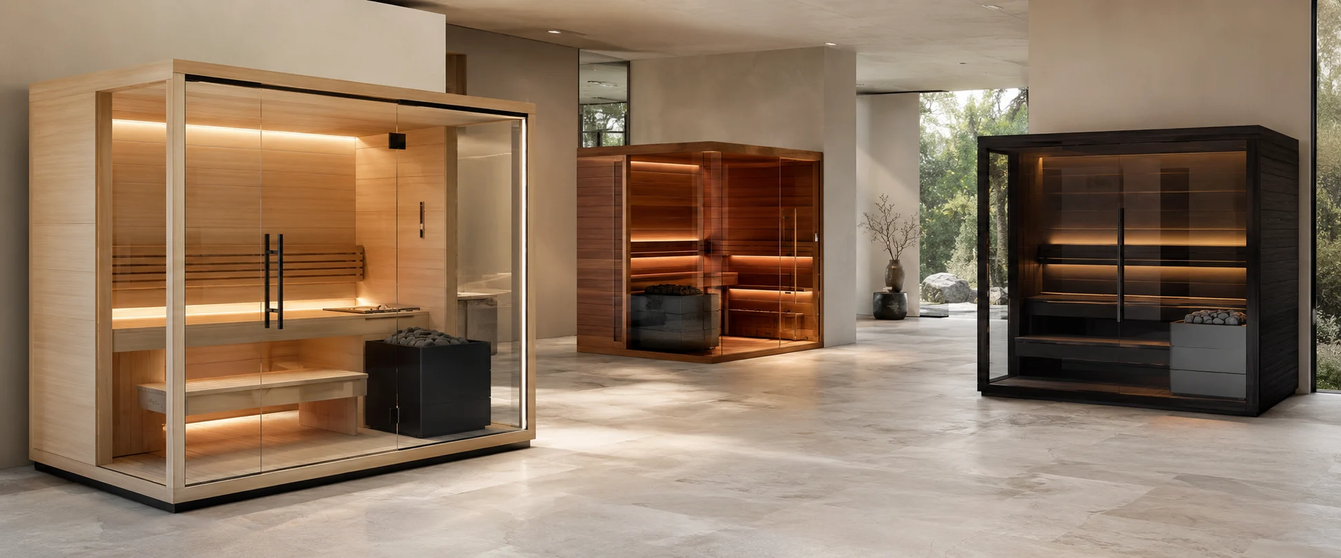 Luxury home sauna brands