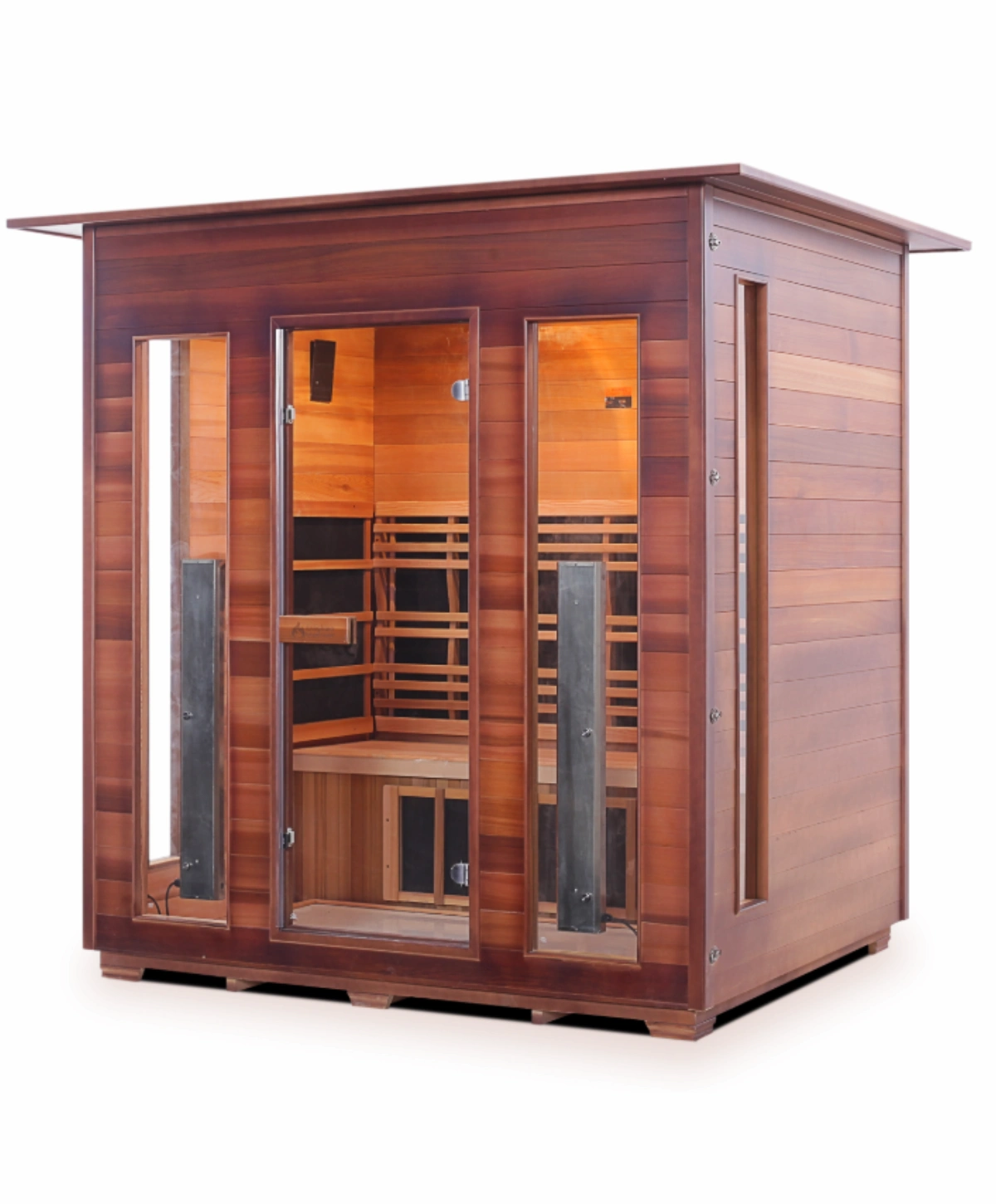 Enlighten Diamond 4 Indoor hybrid infrared and traditional sauna