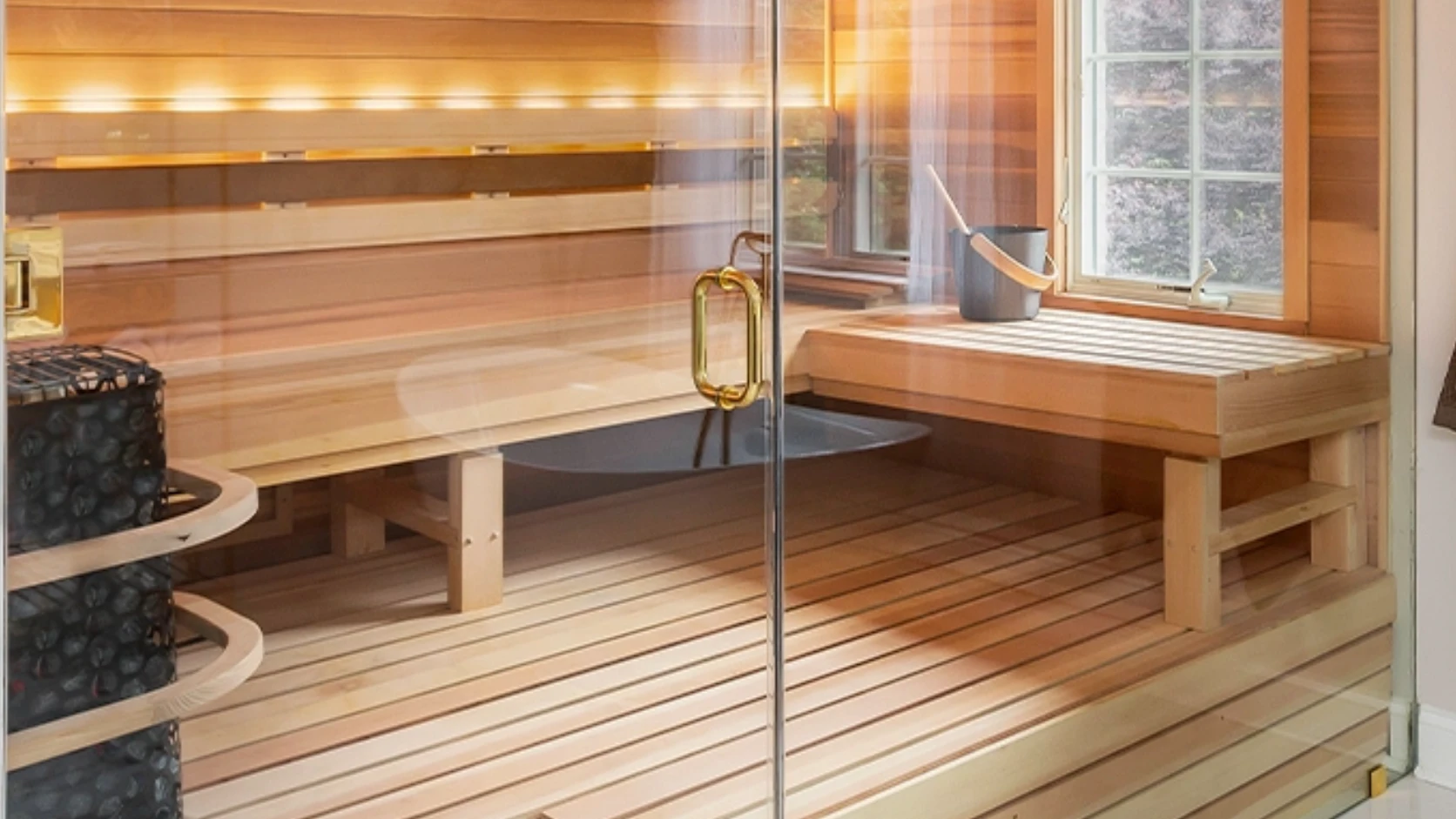 Finnleo traditional home sauna