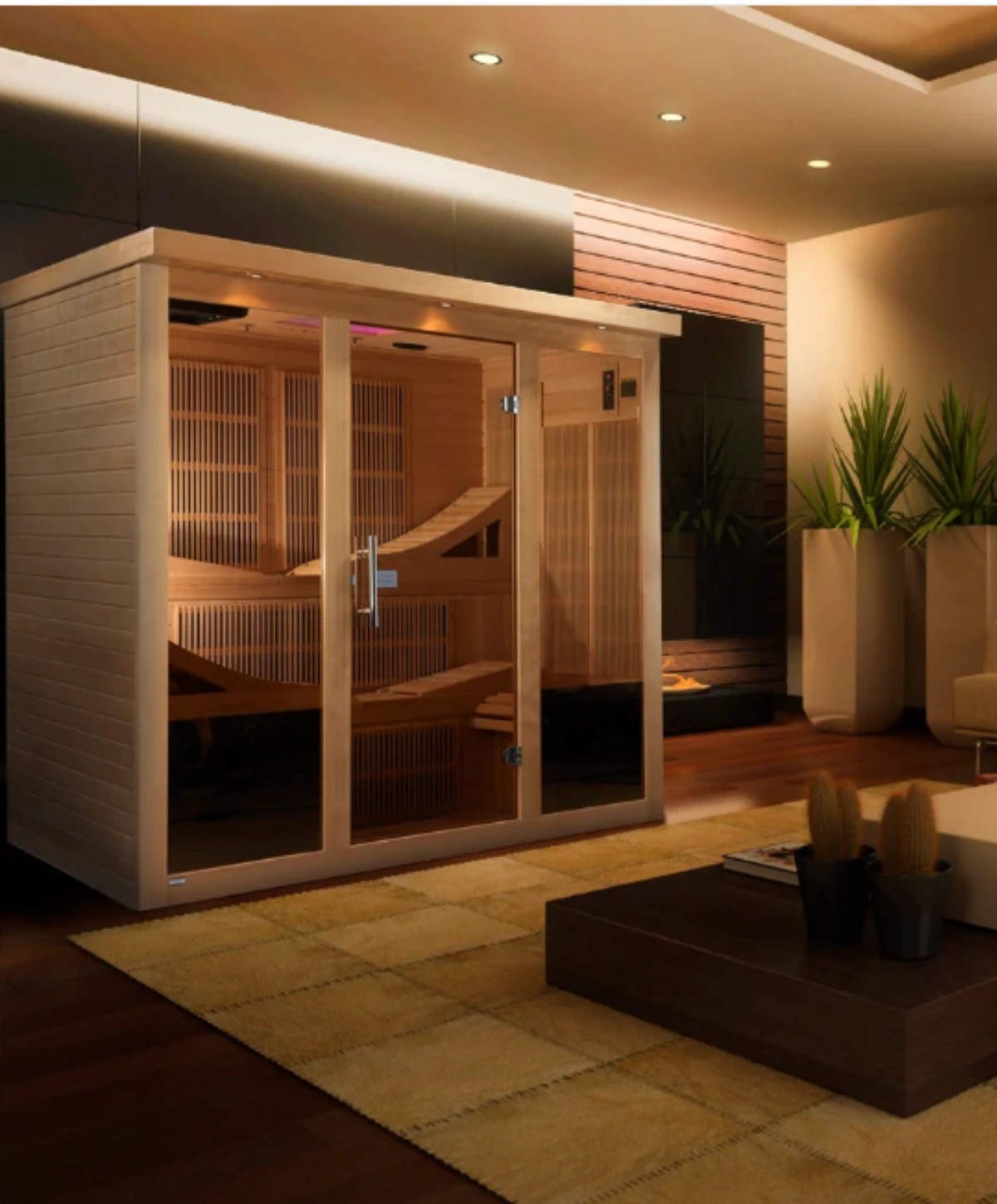 Golden Designs Monaco Near Zero EMF Far Infrared Sauna