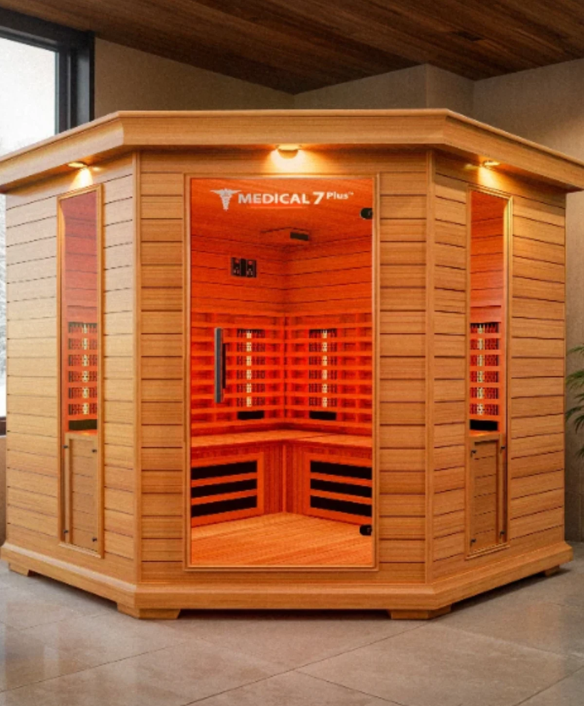 Medical Saunas Medical 7 Plus full spectrum infrared sauna