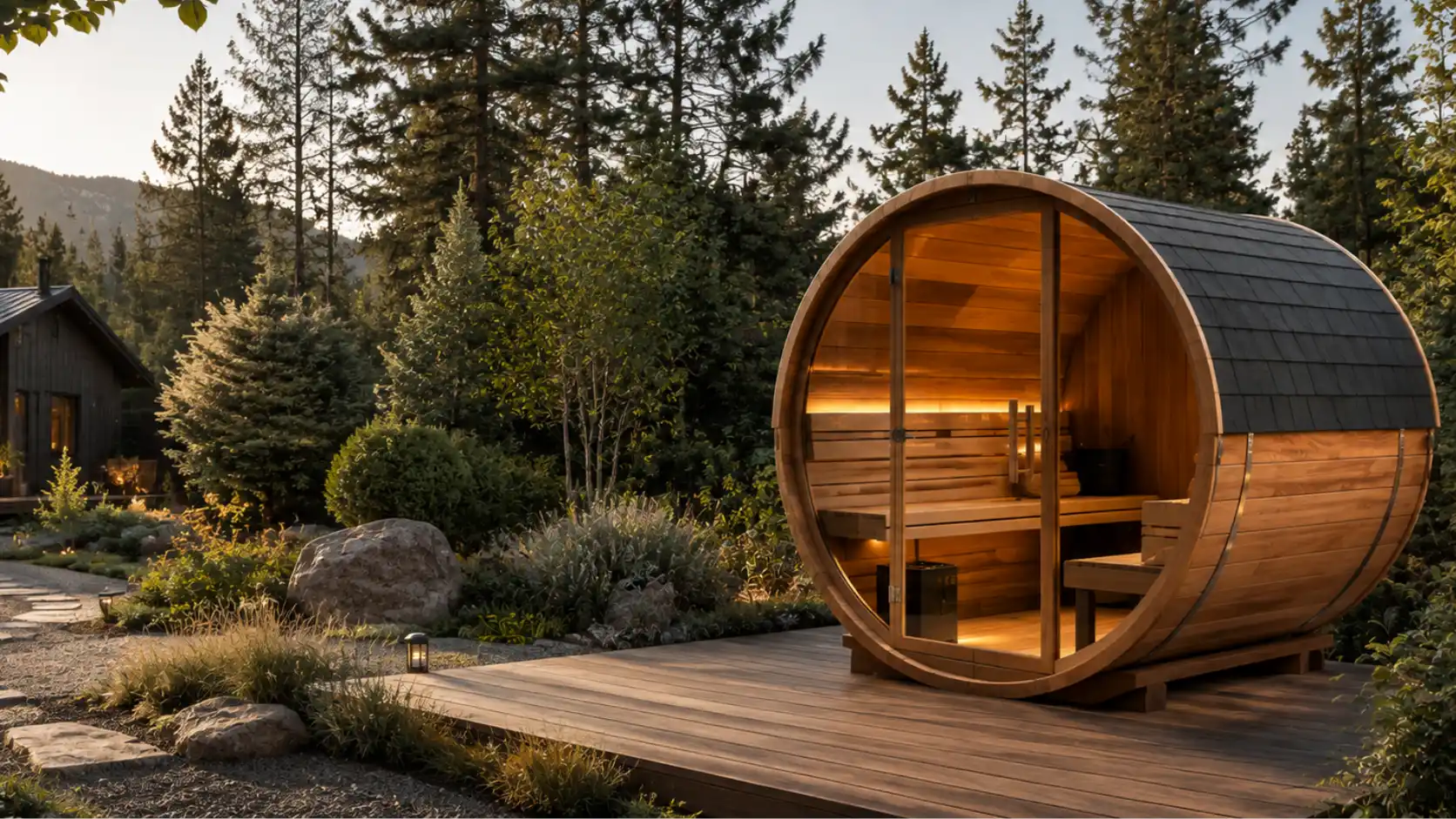 Premium outdoor sauna selection at Topture