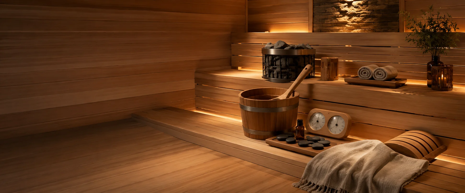 Premium sauna accessories