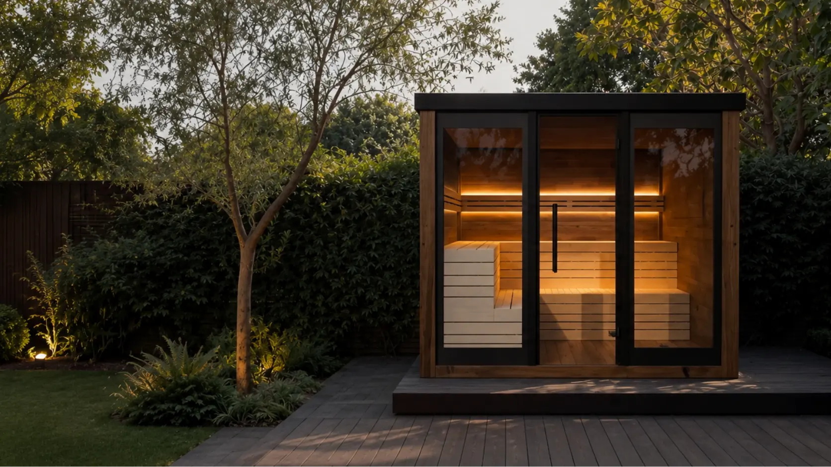 Salus outdoor sauna