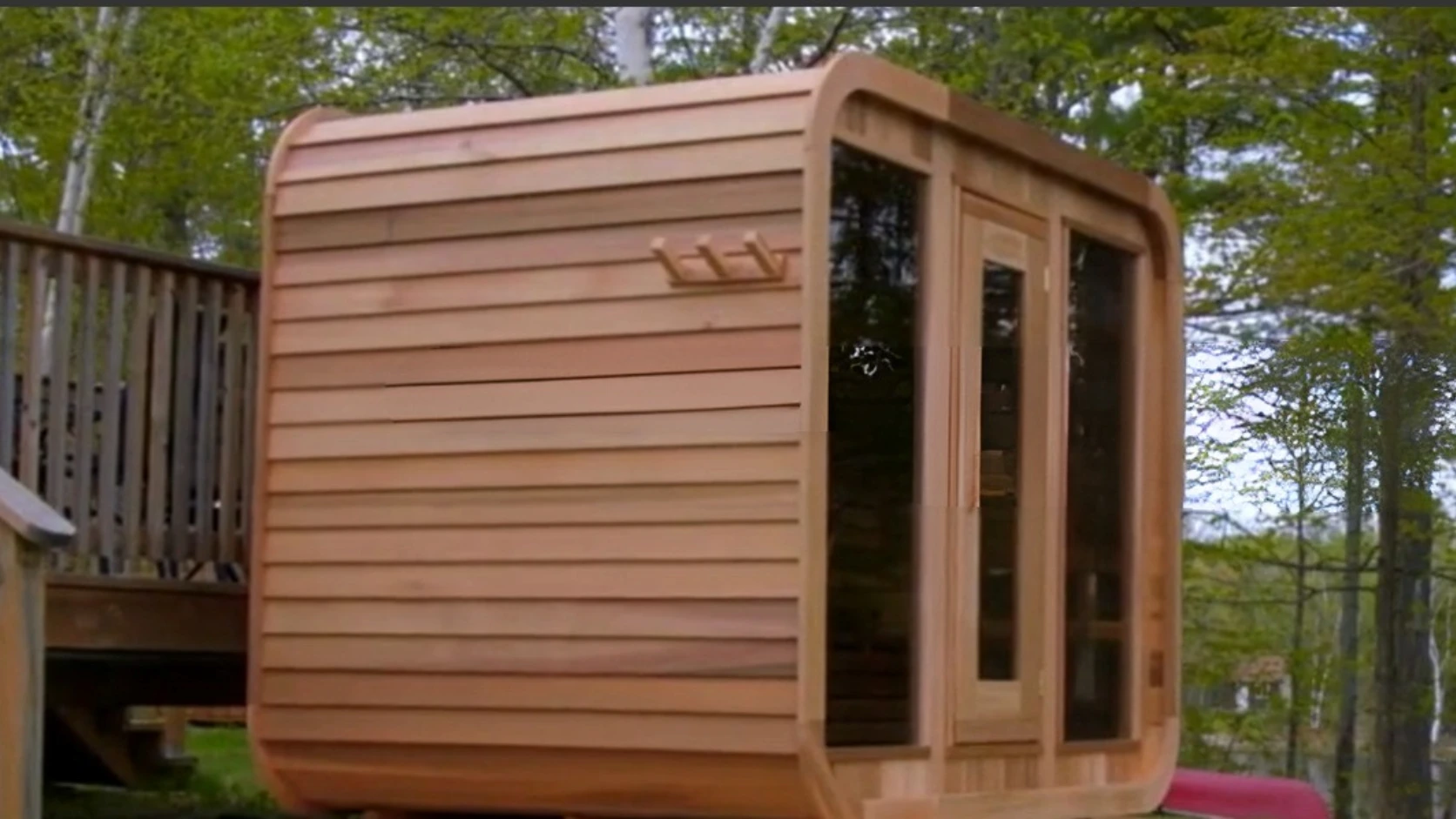 SaunaFin outdoor prefabricated sauna