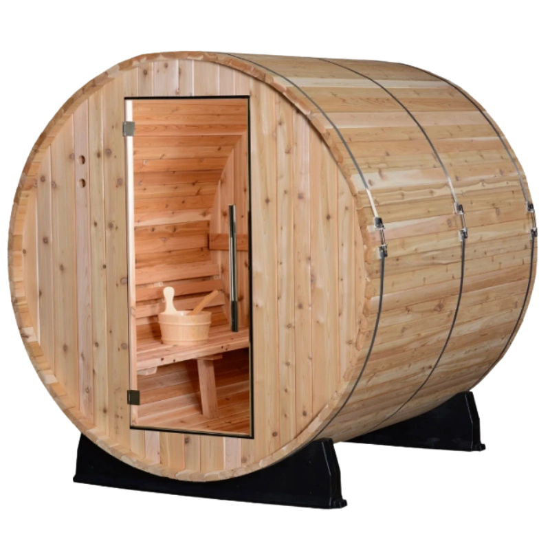 Almost Heaven Pinnacle outdoor red cedar barrel sauna