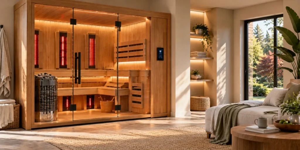 Best Hybrid Saunas for Home in 2026