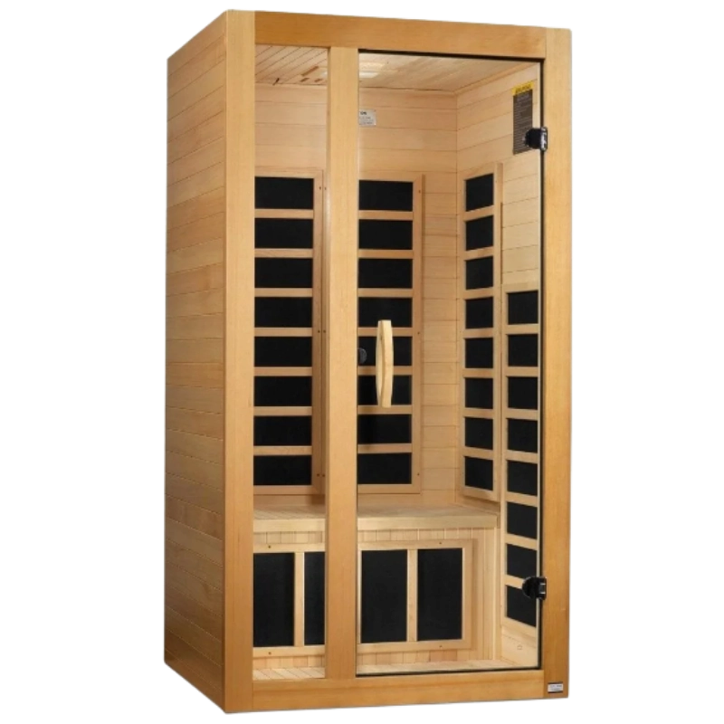 Dynamic Saunas Gracia Elite compact 1-2 person far infrared sauna