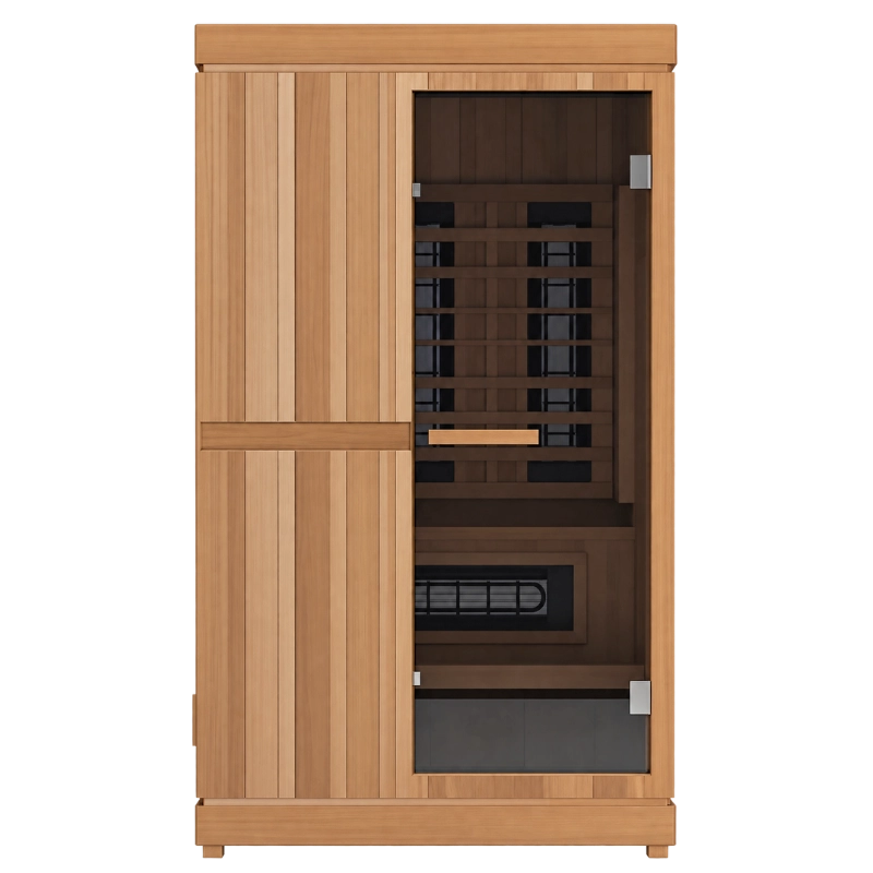 Finnmark FD-4 Trinity hybrid indoor sauna with infrared heaters