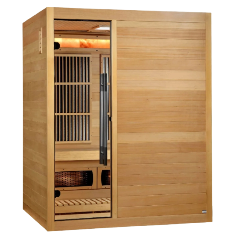 Golden Designs Soria 3-person indoor hybrid sauna