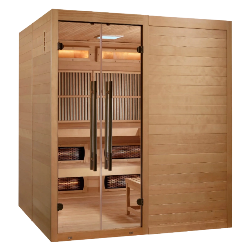 Golden Designs Toledo 6-person indoor hybrid sauna