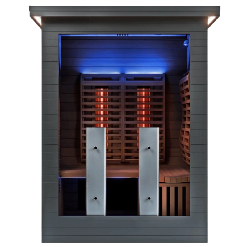 Sun Home Luminar 2-person outdoor full-spectrum infrared sauna