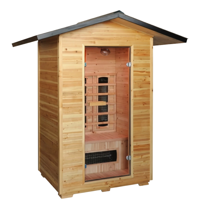 SunRay Burlington 200D3 two-person outdoor infrared sauna