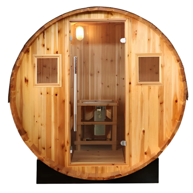 SunRay Solace 200SH 2-person outdoor barrel sauna
